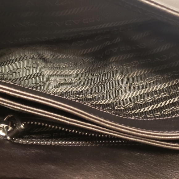 PRADA Small Ruffle Sides Handbag - Picture 10 of 13